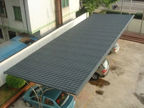 蓋車棚使用什么瓦比較好？為什么推薦使用合成樹脂瓦